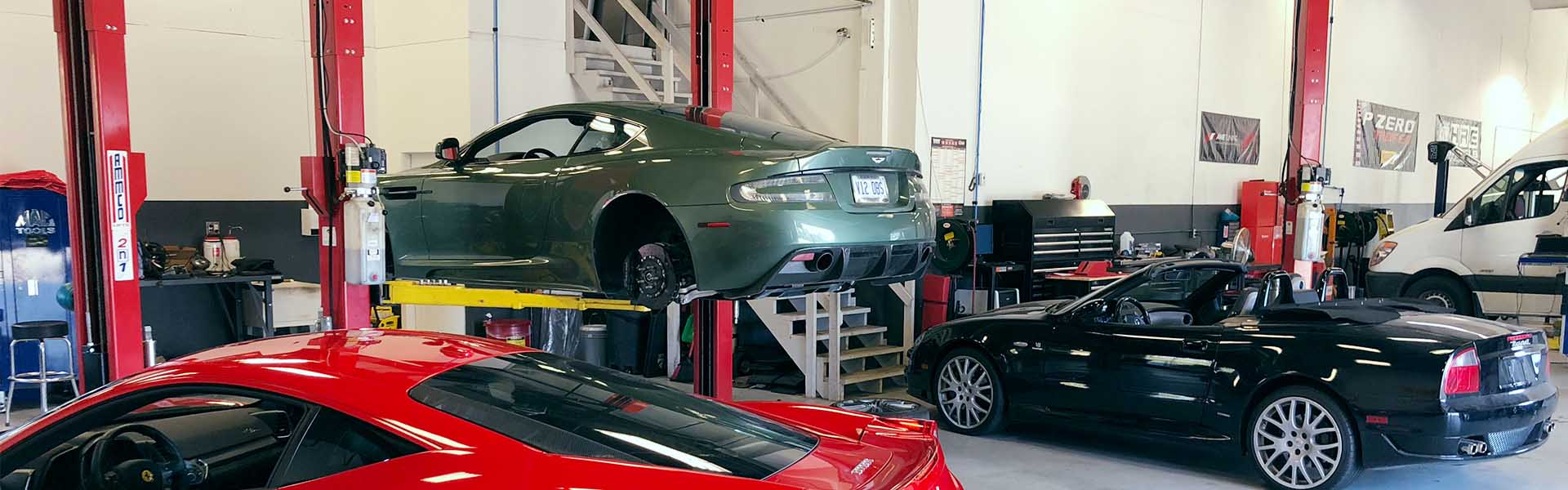 Aston Martin Service/Inspection European Automotive Oakville